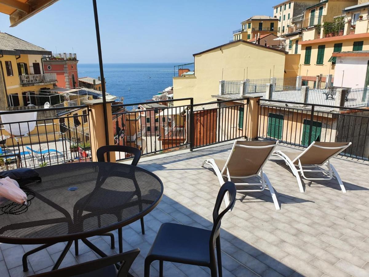 Ferienwohnung Ca Vivaldi Penthouse 5Terreparco Riomaggiore Exterior foto