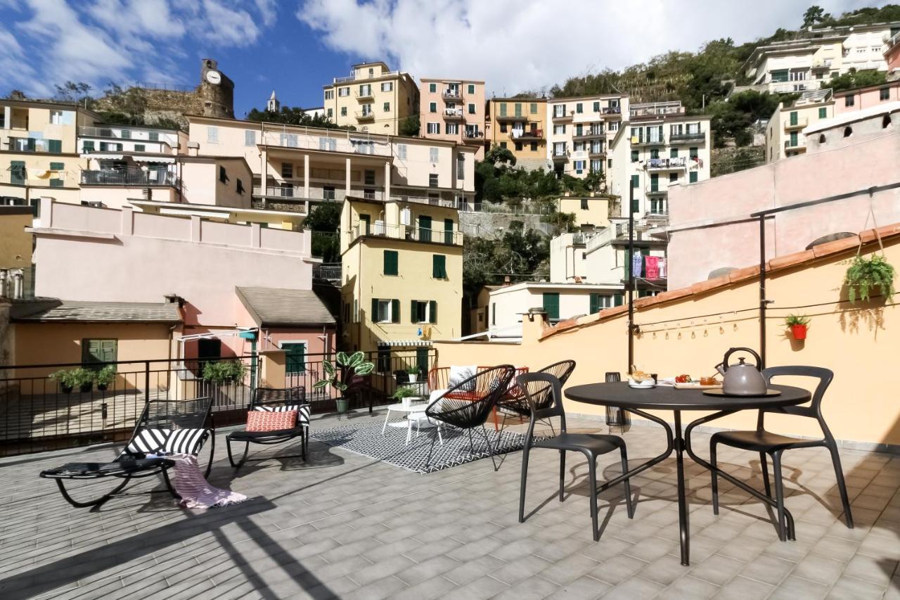 Ferienwohnung Ca Vivaldi Penthouse 5Terreparco Riomaggiore Exterior foto