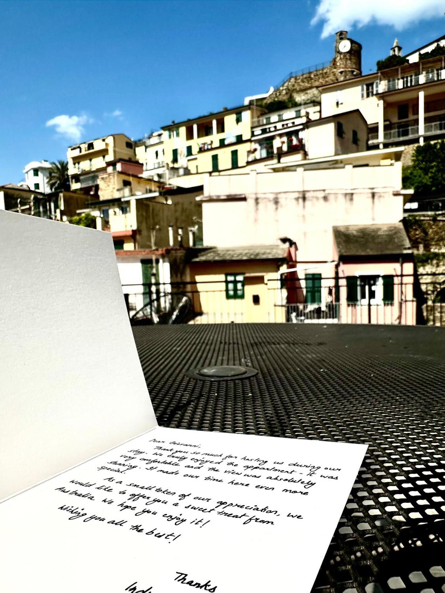 Ferienwohnung Ca Vivaldi Penthouse 5Terreparco Riomaggiore Exterior foto